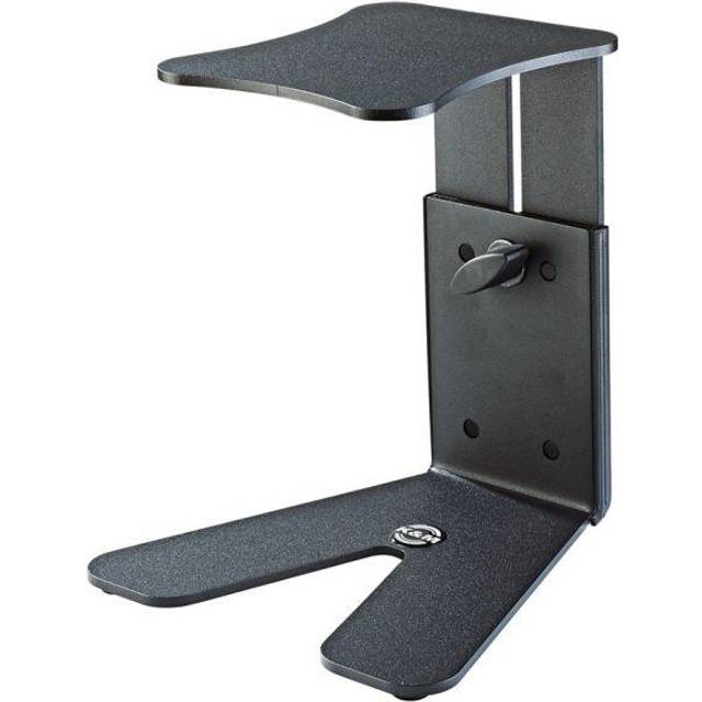 K&M 26772 Table Monitor Stand Structured Black