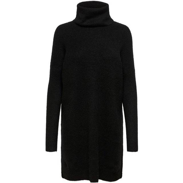 ONLY dam Tröja Onljana L/S Cowlnck Dress Wool Knt Noos , svart , XS