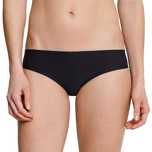 Schiesser Invisible Cotton Brief - Black - 36 * Kampanj *