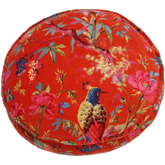 (50 x 50 x 12cm, Orange) Riva Paoletti Paradise Round Cushion Cover