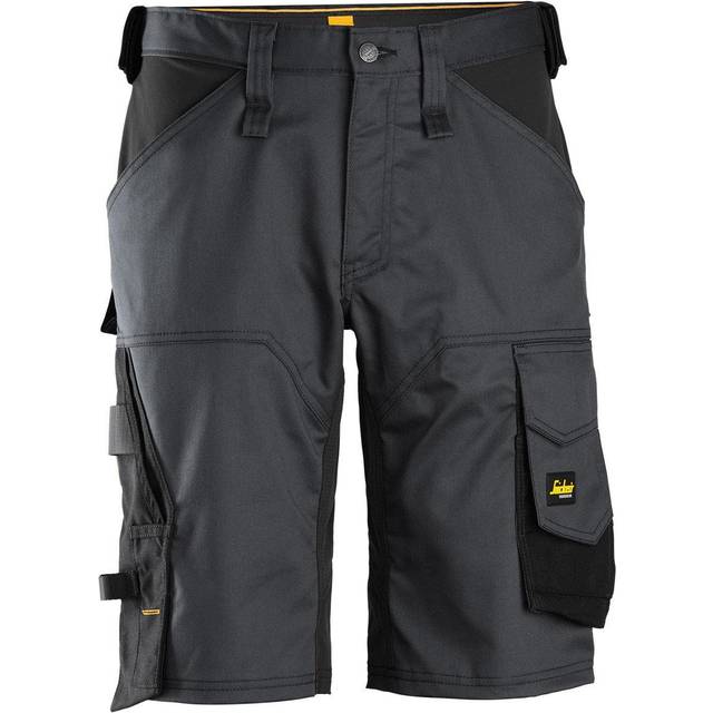 Snickers 6153 AllroundWork Stretch Loose Fit Work Shorts Steel Grey/Bl
