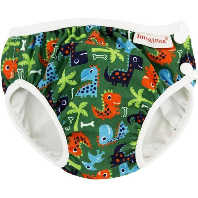 ImseVimse Badblöja 4-6 kg (Green dino)