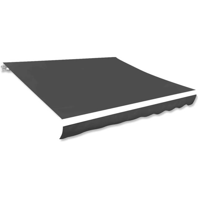 vidaXL Markisduk blå & vit 350x250 cm