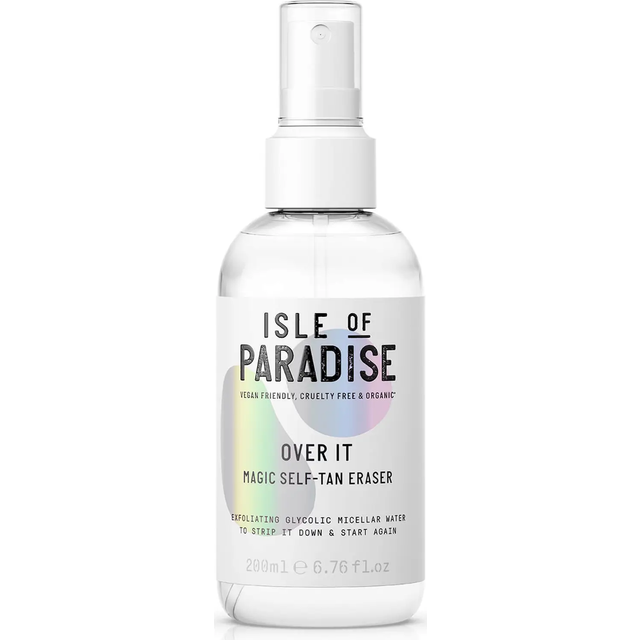 Isle of Paradise Over It Remover Tan Eraser Brun utan sol, 200 ml