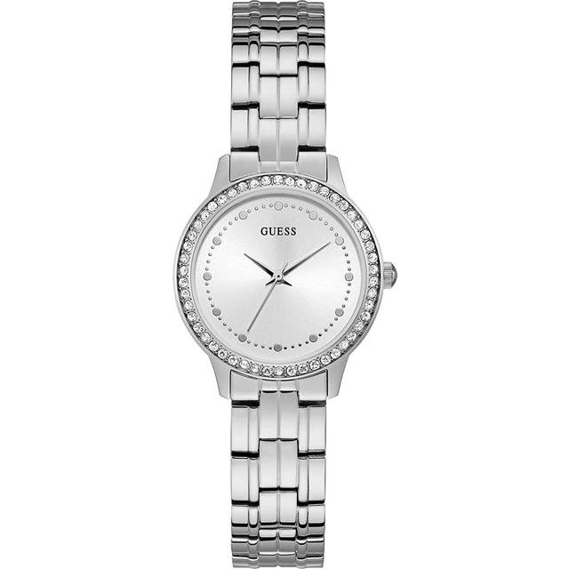 Guess W1209L1 Chelsea Analog Quartz WoMens Watch - Silver - One Size