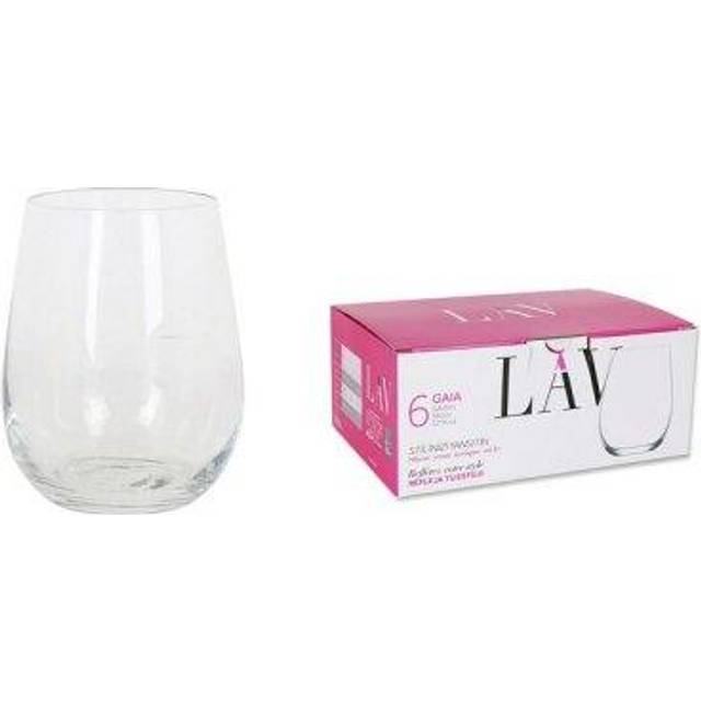 360ml Gaia Stemless Wine Glasses - Pack of Six