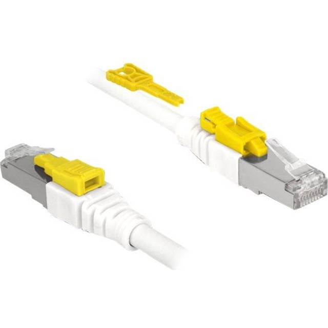 DeLock RJ45-RJ45 STP Cat6a LSZH 0.5m