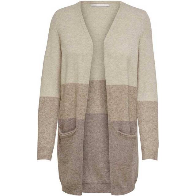 Women's cardigan Only Queen long - Beige