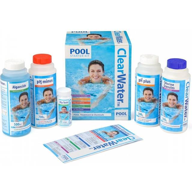 CLEARWATER CH0017 Pool Chemical Starter Kit