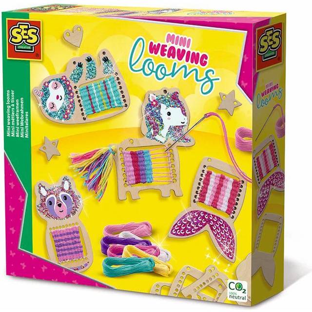 Ses Creative Children's Mini Weaving Looms Set Unisex Six Years And Above M 14715
