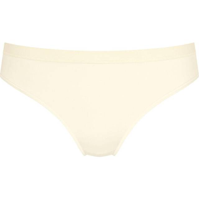 (Ecru White, XS) Sloggi Wow Comfort 2.0 Tai Womens Ladies Underwear Briefs Undies Panties Tan White