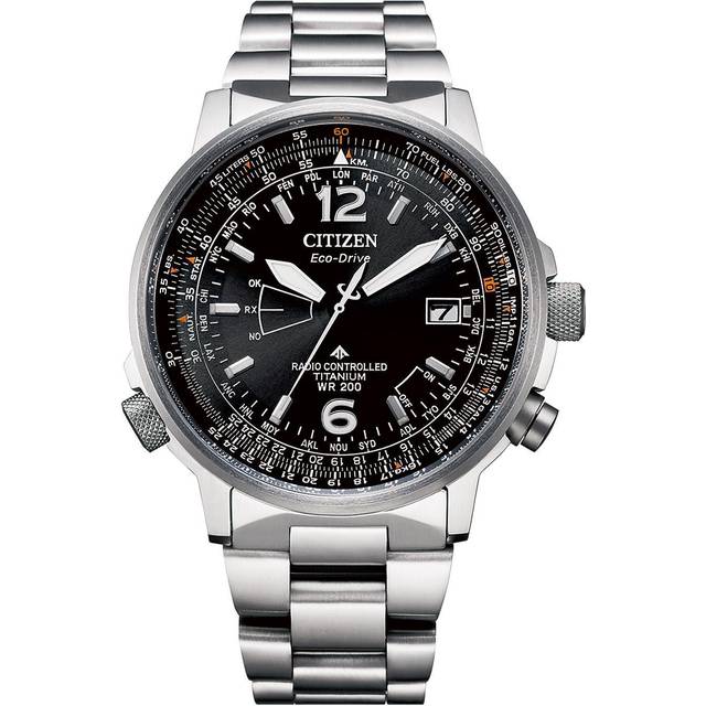 Citizen Chronograph Radio Control Super Titanium Watch Cb0230 81e CB0230-81E