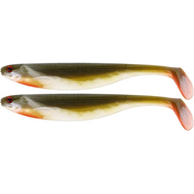 ShadTeez Slim 12 cm Bass Orange 2-pack -