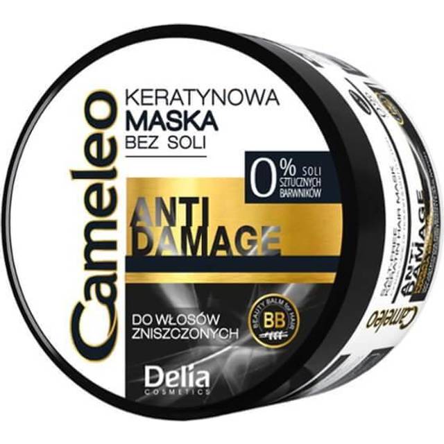 Delia Cosmetics Cameleo BB Keratinmask För skadat hår 200 ml