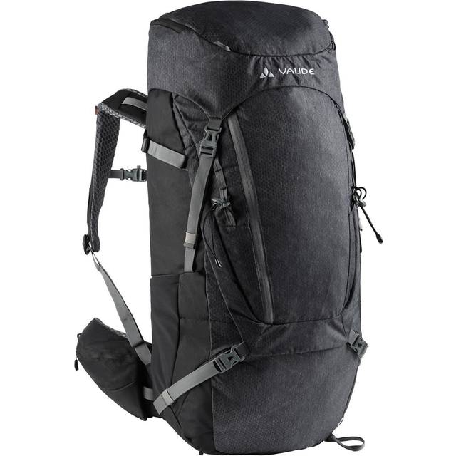 VAUDE Asymmetric 52+8 Ryggsäck, Svart, En Storlek