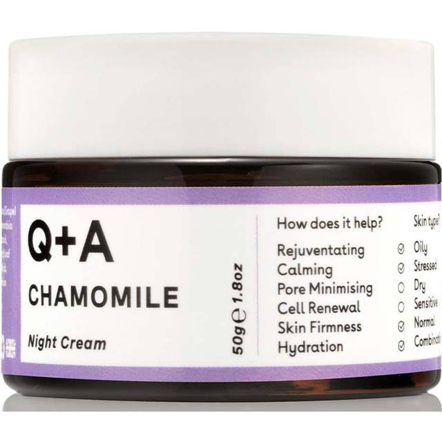Q+A Chamomile Night Cream 50g 50ml