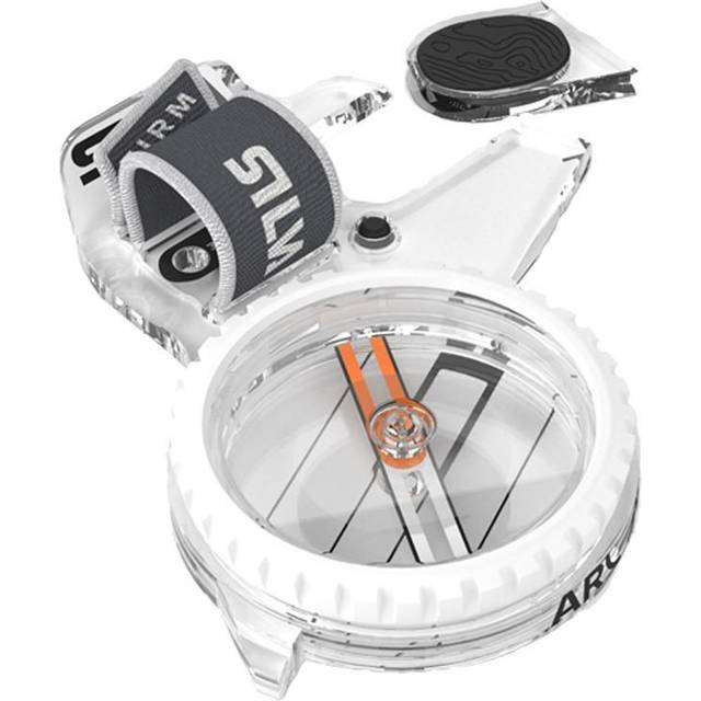 Silva Arc Jet 360 Right Kompass Storlek One Size Färg transparent / grey