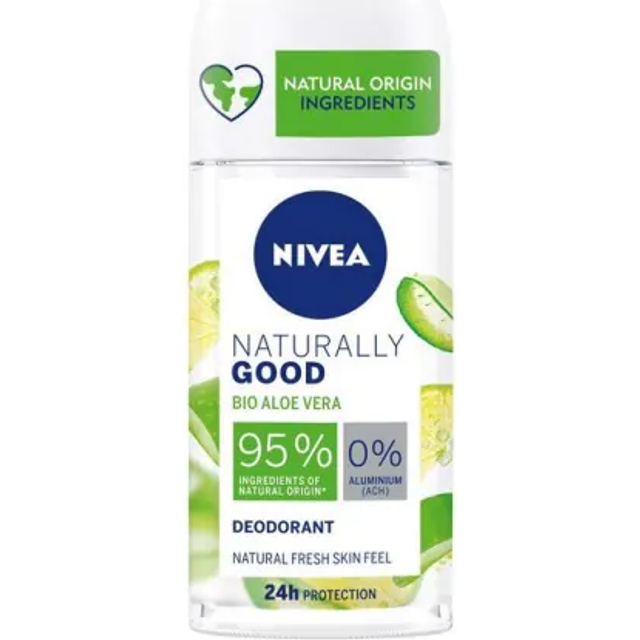 Nivea Naturally Good Aloe Vera Deo Roll-On 50ml
