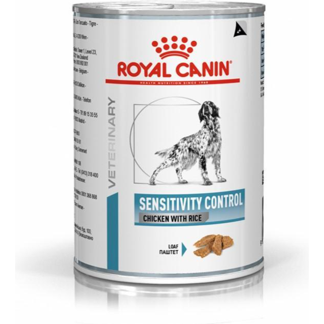 Royal Canin Sensitivity Control, Kyckling, Våtfoder, 410 g - 12 st