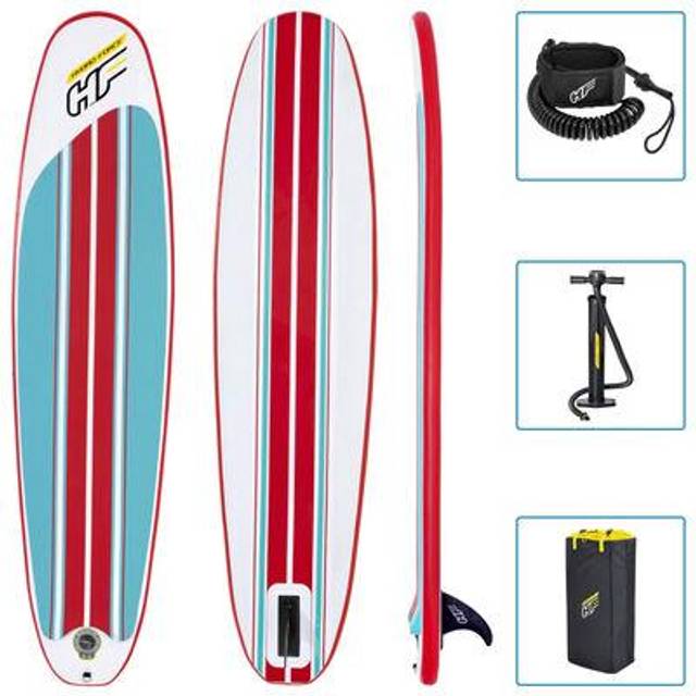 Bestway Uppblåsbar SUP-bräda Hydro-Force Compact Surf 8 243x57x7 cm