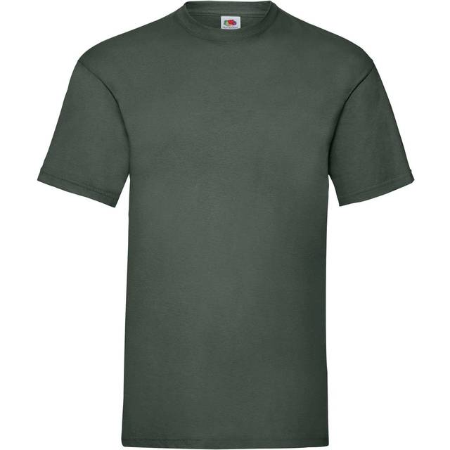 (2XL, Bottle Green) Fruit Of The Loom Mens Valueweight Short Sleeve T-Shirt