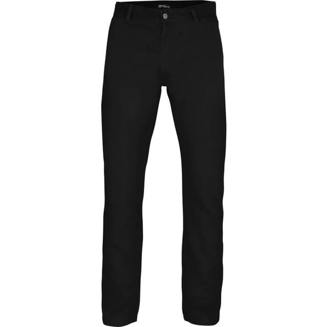 (LT, Black) Asquith & Fox Mens Classic Casual Chinos/Trousers