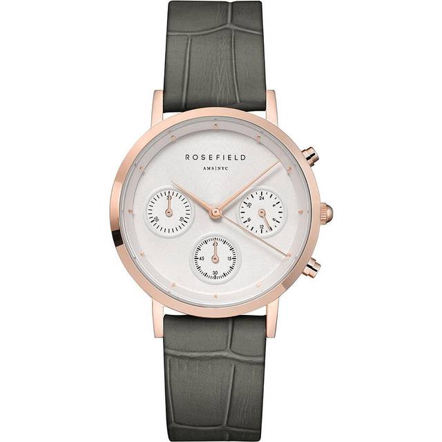 Rosefield NCGRG-N95 The Gabby Chronograph Damenuhr 33mm