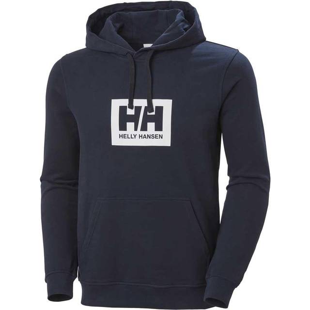 Hoodie Helly Hansen box - Bleu - S