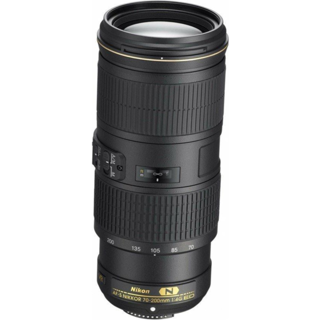 Nikon AF-S Nikkor 70-200mm F4G ED VR • Se priser »