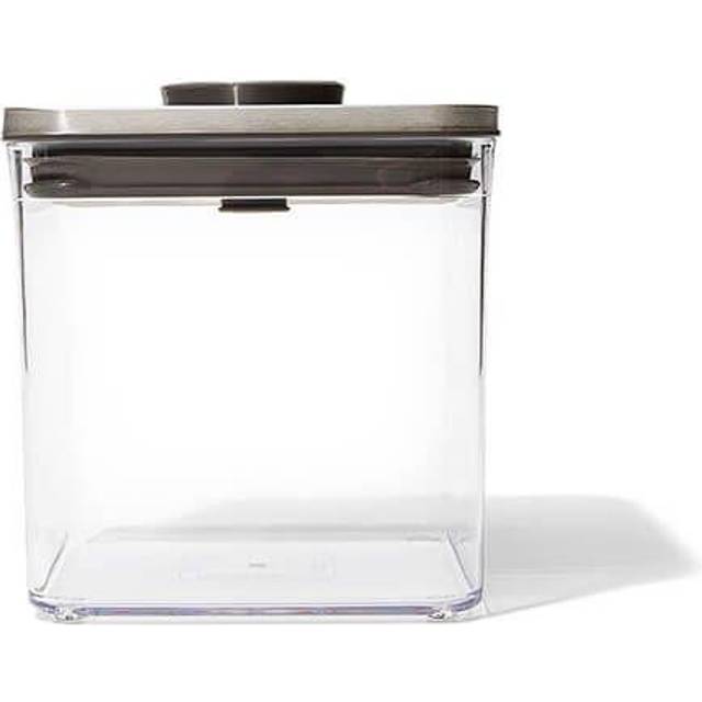 OXO Good Grips Steel POP Containers - Big Square Short 2.6L - Silver