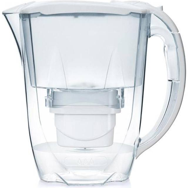 Aqua Optima Oria Water Jug, White, 2.8 Litres with 1 up to 30 day filter