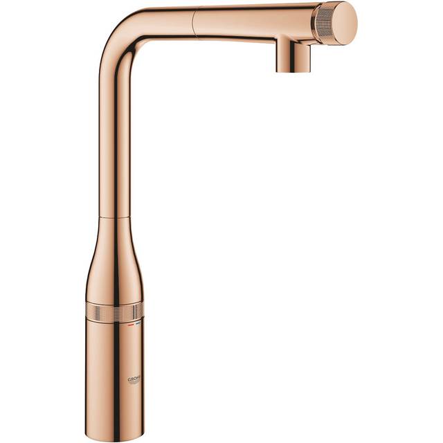 Grohe Essence SmartControl Kitchen Sink Mixer Tap - Warm Sunset Finish: Warm Sunset