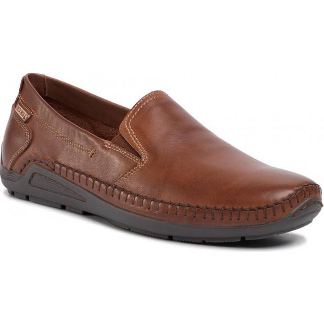 Pikolinos Pikolinos Azores Calfskin Leather Men's Moccasins - Cuero - UK 7-7.5