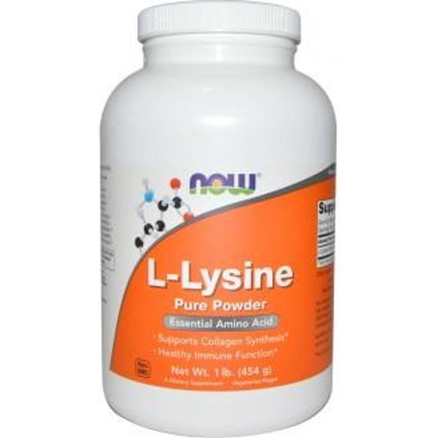 NOW Foods  L-Lysine Pure Powder  1 lb (454 g)