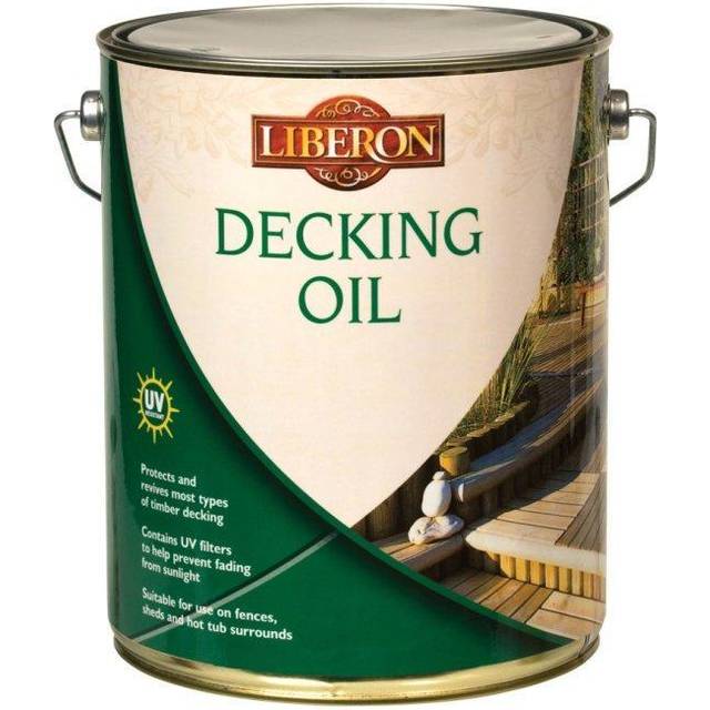 Liberon DOMO5L 5L Decking Oil - Medium Oak