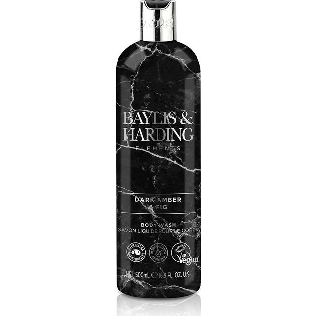 Baylis & Harding Elements Body Wash Dark Amber & Fig Luxury 500ml