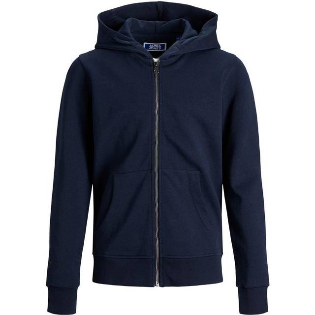 Plain Zip Hoodie Junior