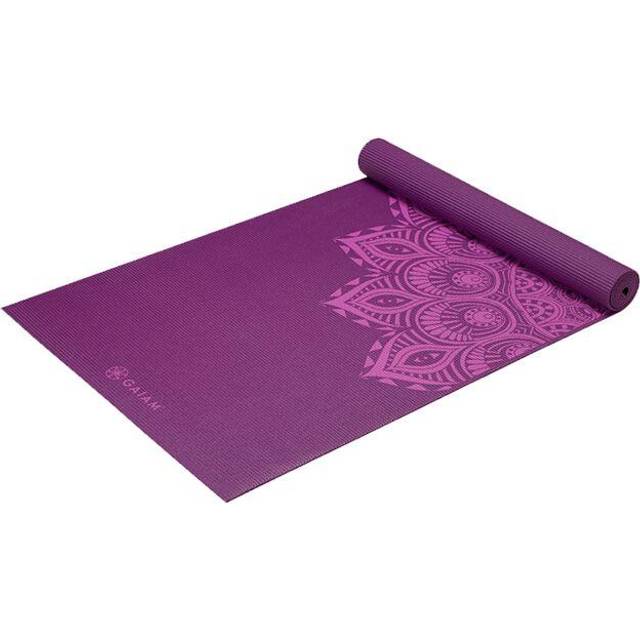 Gaiam Yoga Mat Purple Mandala 6 mm
