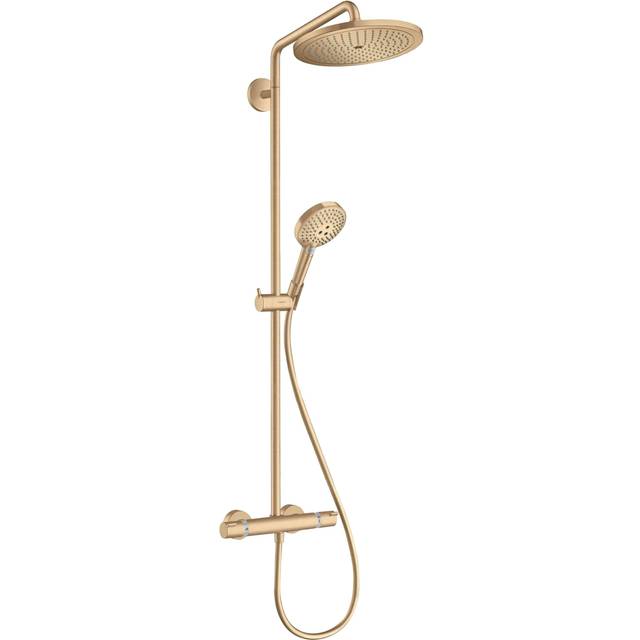 Hansgrohe Croma Select S Bronze 280 1Jet Showerpipe, Thermostatic &amp;amp