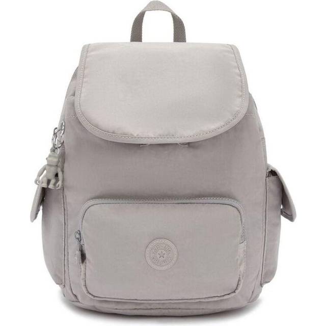 Kipling Backpack City Pack S Grey Gris Small Woman 100% Polyamide