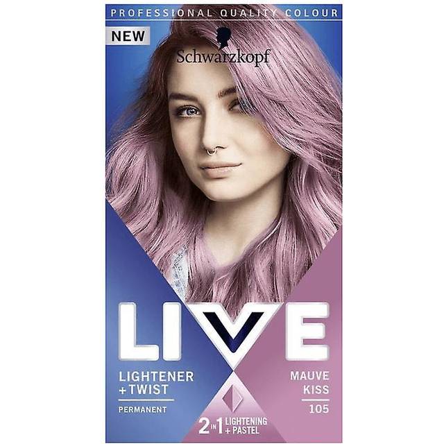 Schwarzkopf Live Lightener + Twist Permanent Pastel Hair Dye