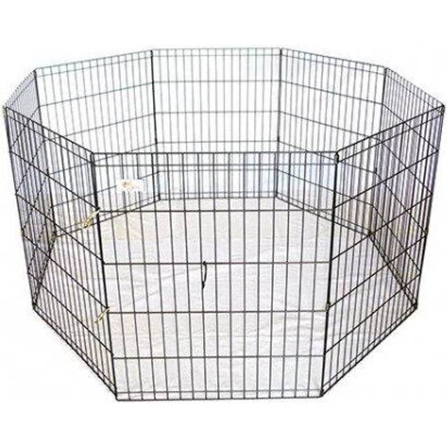 Hage för Smådjur &amp; Valpar Ozami 8 sektioner - 60x76cm