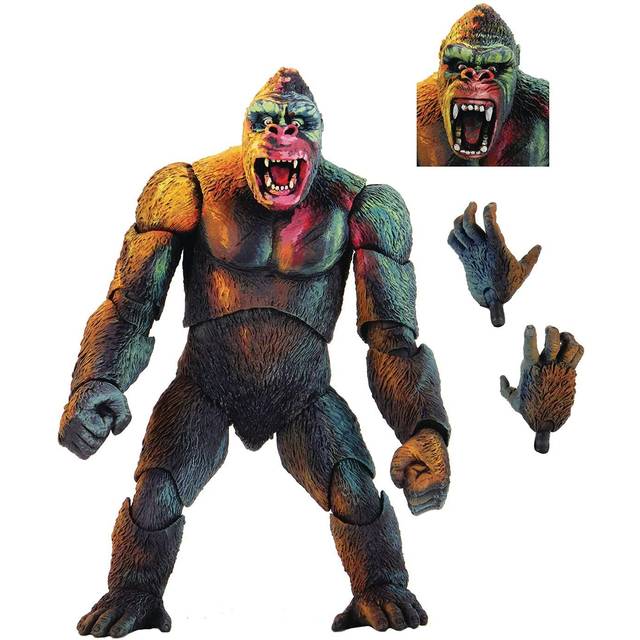NECA King Kong - Ultimate King Kong (Illustrated) figur 20 cm en storlek
