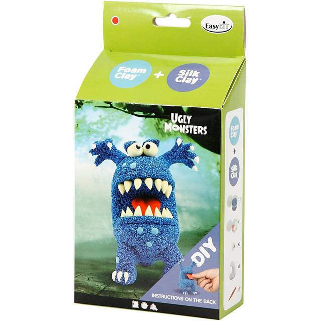 Foam and Silk Clay Kits Monsters - Blue
