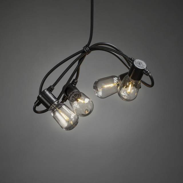 Beer Garden Party LED Festoon Light - Amber White (19.75cm L)