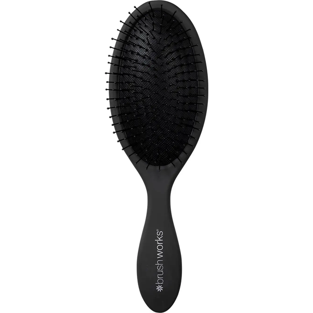 Brushworks Professional Oval Detangling Hair Brush Pink