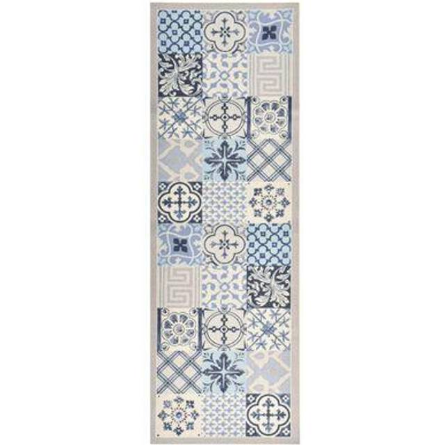 vidaXL Kitchen Floor Mat Washable Mosaic 60x180 cm - Multicolour