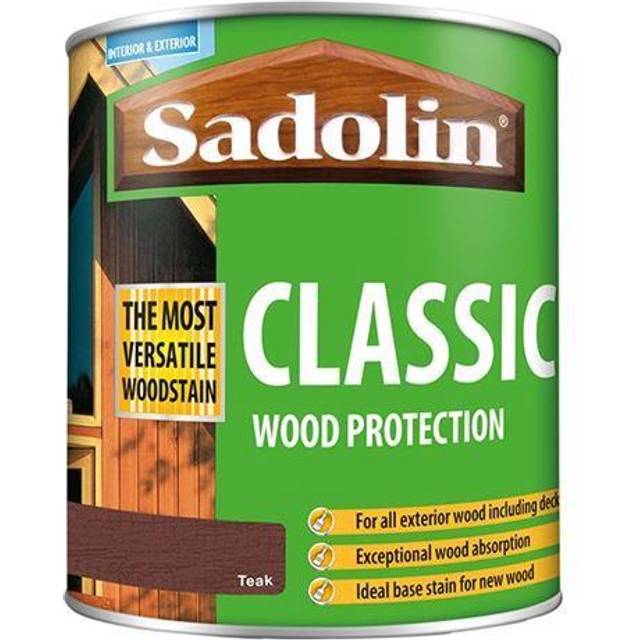 Sadolin 5028461 Classic Wood Protection Teak 1 Litre