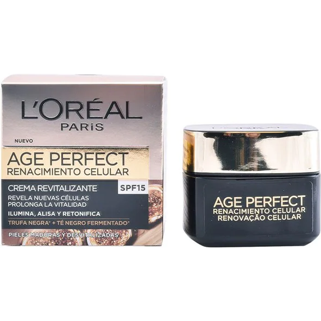 L'Oréal Paris, Age Perfect Renacimiento Celular Spf15 Crema Día 50 Ml, Ansiktskräm, Mångfärgad, U, Kvinna