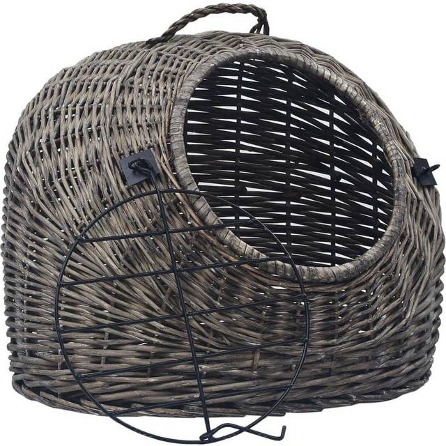 Kattbur 60x45x45 cm naturlig pil